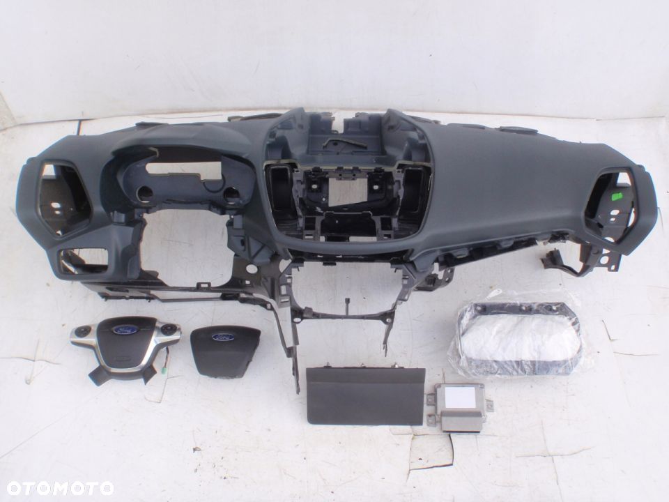 FORD C-MAX MK2 DESKA KONSOLA PODUSZKI AIRBAG PASY - 3