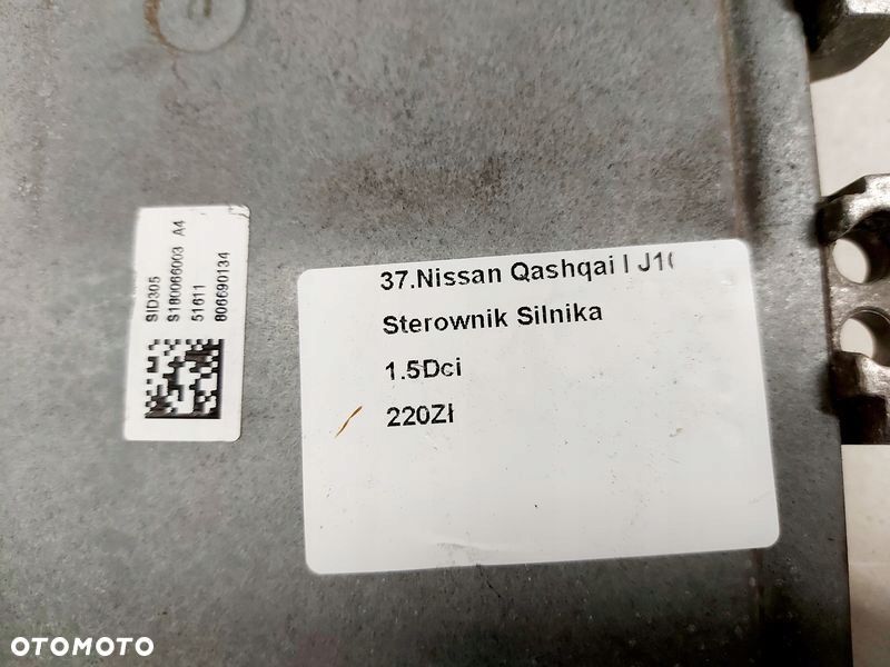 nissan qashqai i 1 j10 1.5 dci sterownik komputer silnika 23710bb31a - 5