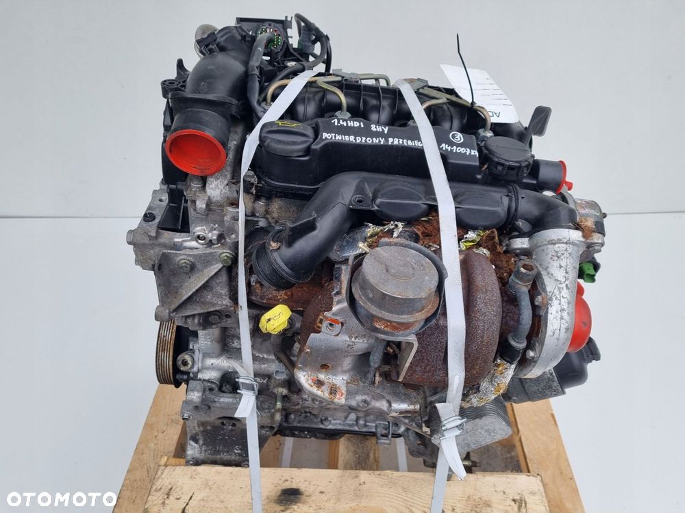 SILNIK KOMPLET Citroen C3 1.4 HDI 90KM 02-09r DELPHI serwisowany 141tyś 8HY - 1