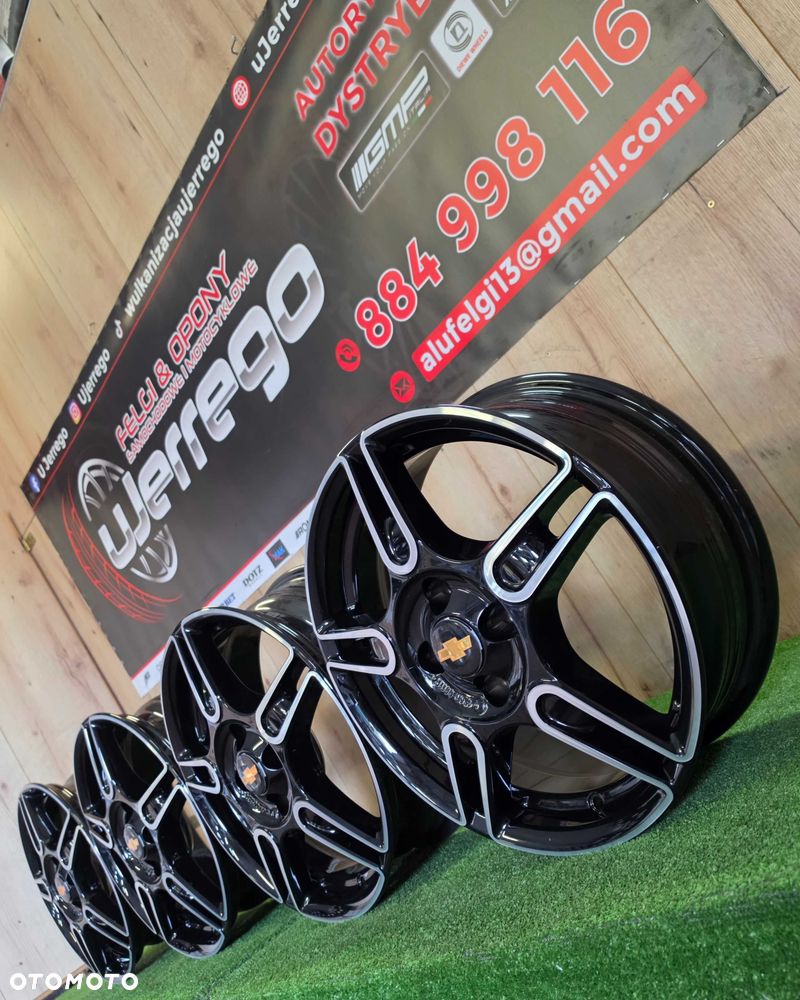 Nowe alufelgi CHEVROLET 16x4x100 - Aveo, Cobalt, Spark - 6