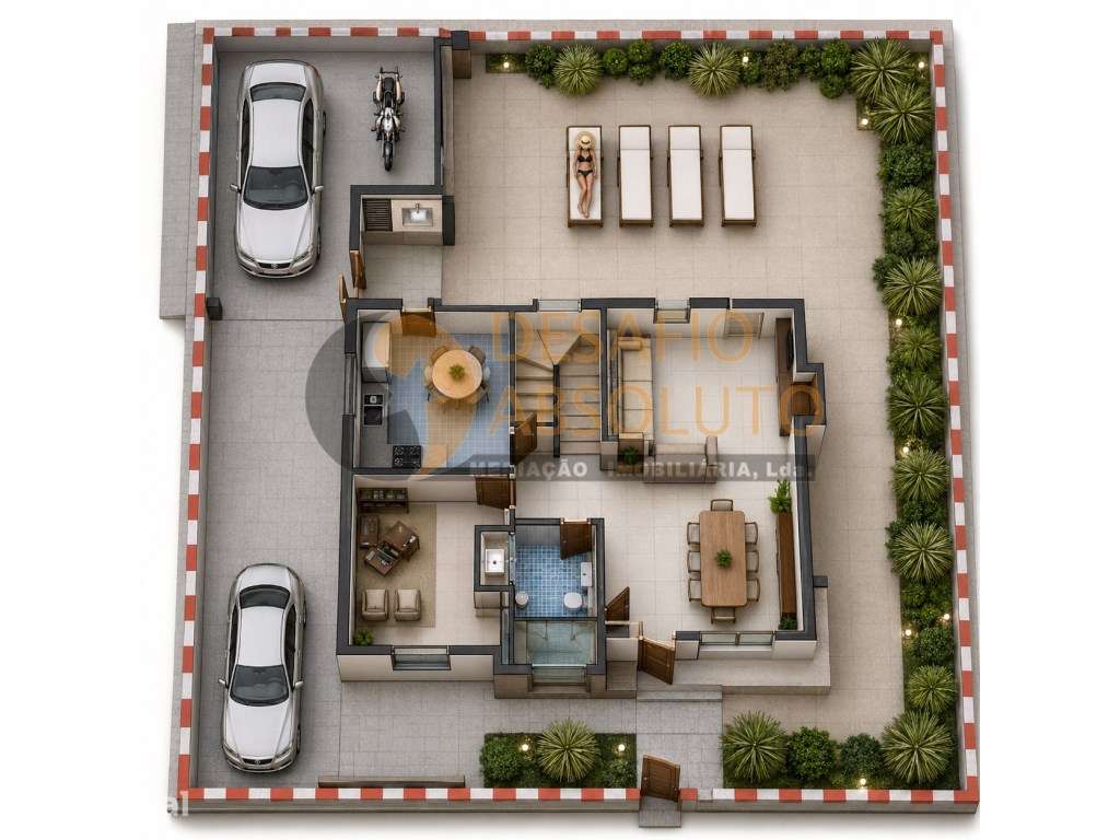 Moradia Isolada Duplex T4 com garagem. Azeitão - Grande imagem: 5/8