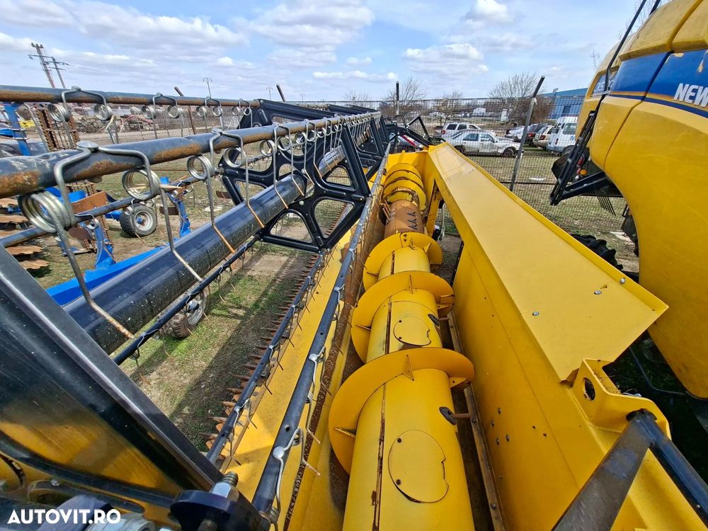 New Holland 760CG 5,48M HEDER + CARUCIOR TRANSPORT GTSH R COCHET - 10