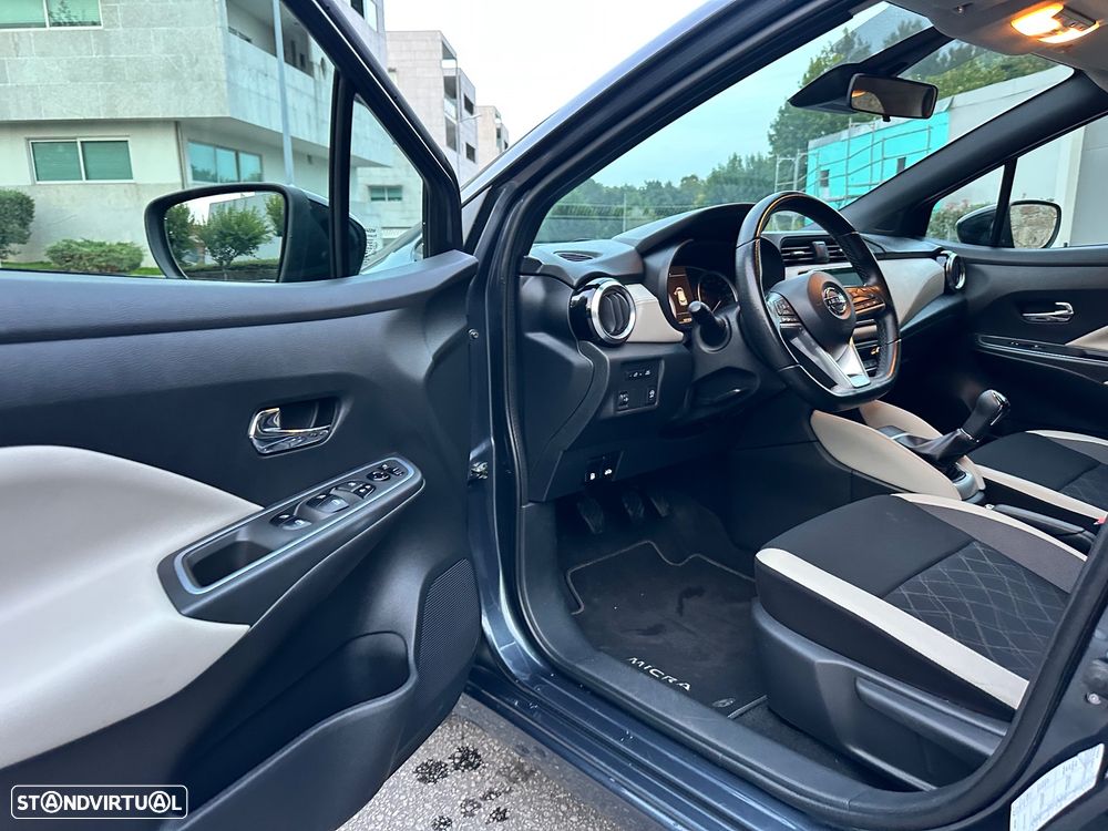 Nissan Micra 1.0 IG-T N-Design Black P.Navi - 28