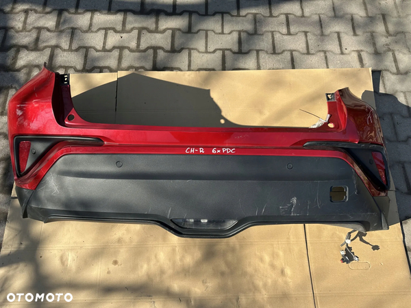 TOYOTA CH-R ZDERZAK TYLNY LISTWA PARKTRONIC ATRAPA ORYGINAŁ