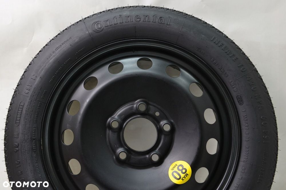 KOŁO DOJAZDOWE BMW R16 SERIA 1 E87 E88 E82 ZESTAW -30 - 2