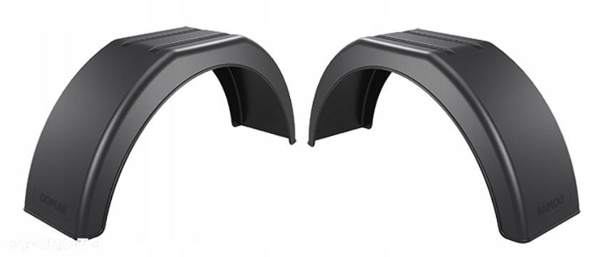 2x BŁOTNIK NADKOLE 12 13 14 PRZYCZEPKA 20x77 DOMAR - 1