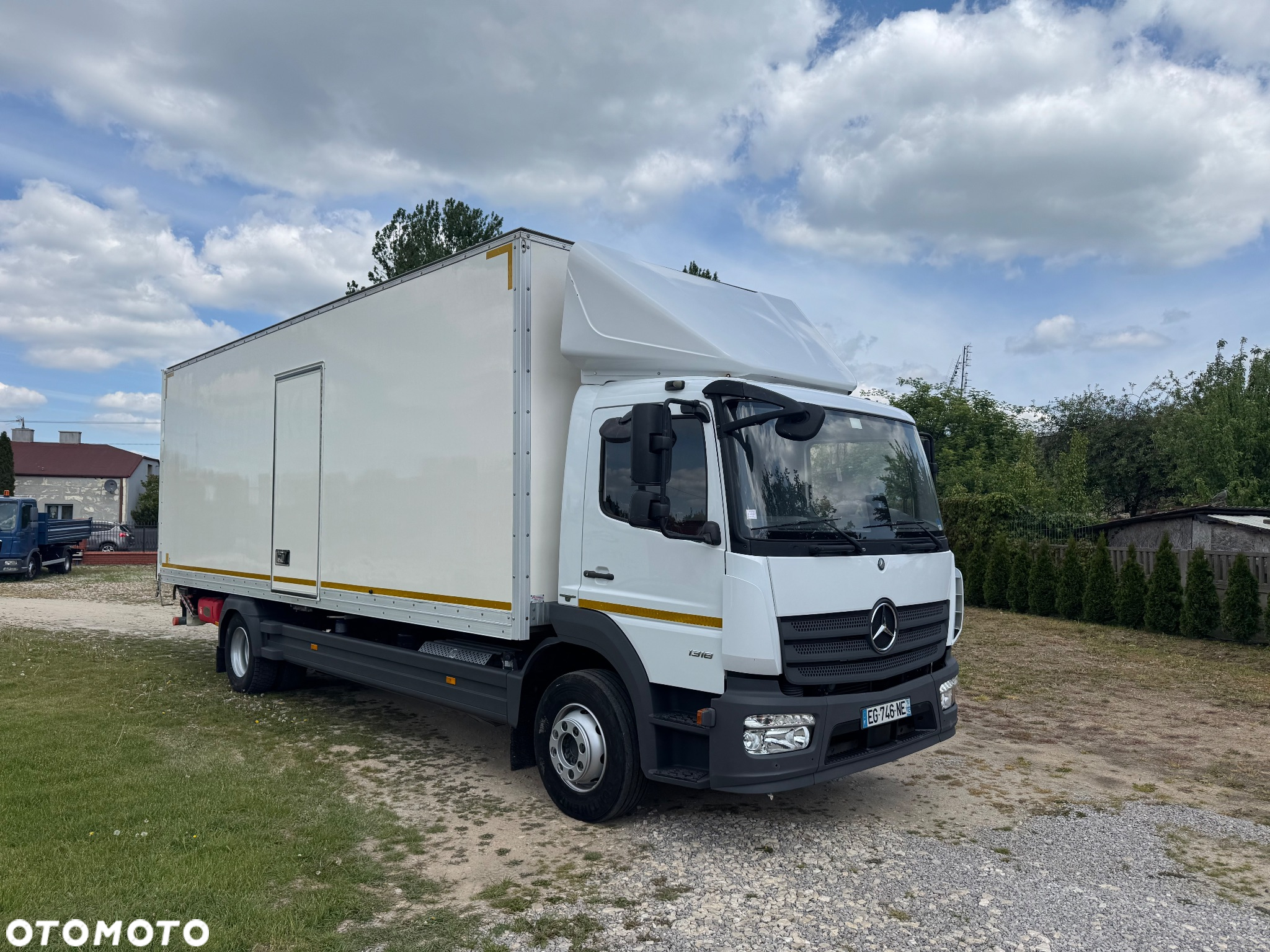 Mercedes-Benz ATEGO 1318 Kontener 7.50/ WINDA / Przebieg 170 tyś km - 3