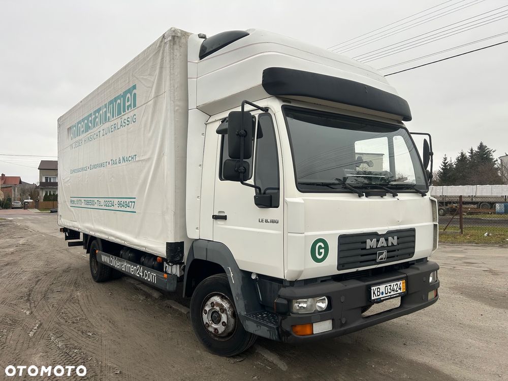MAN LE 8.180 Kontener + Winda - 1