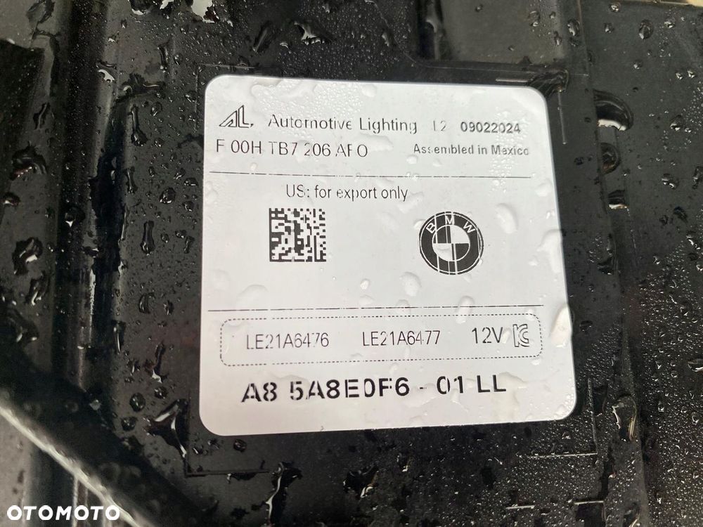 ZDERZAK MASKA LAMPA PAS PRZEDNI BŁOTNIK BMW X6 G06 LIFT M-PAKIET - 13