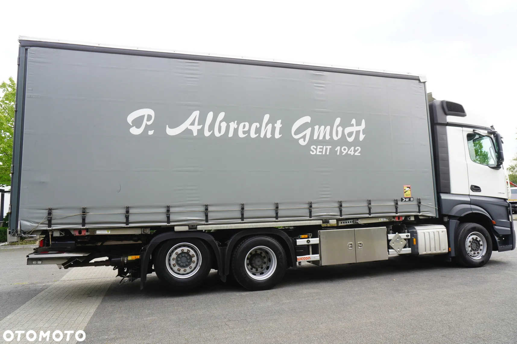 Mercedes-Benz Actros 2545 MP5 / BIG cab / Curtainsider 19 EPAL - 6