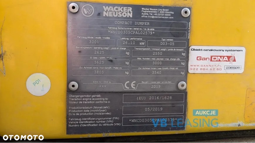 Wacker Neuson 3001 - 9