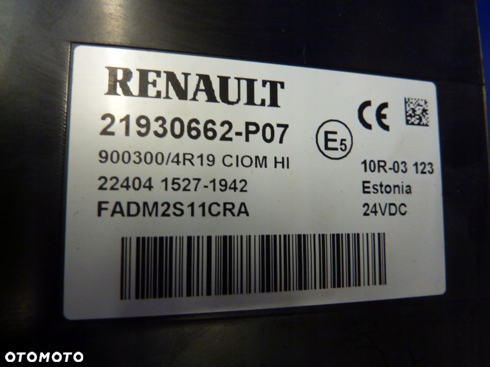 RENAULT GAMA T RANGE STEROWNIK MODUŁ CIOM - 3