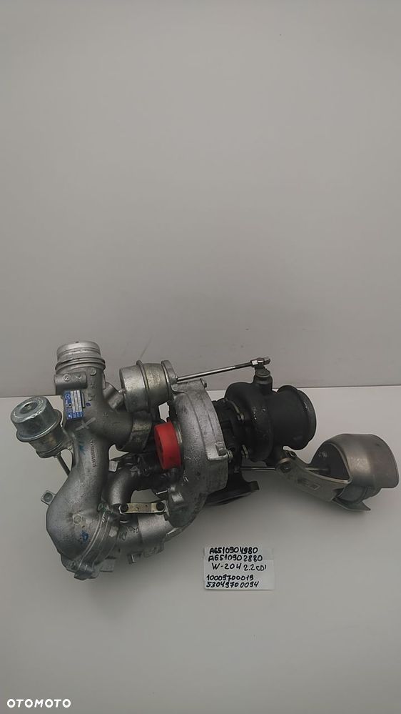TURBINA 2.1 CDI 2.2 CDI  170KM 204KM W204 A6510904980 A6510902880 10009700019 53049700094