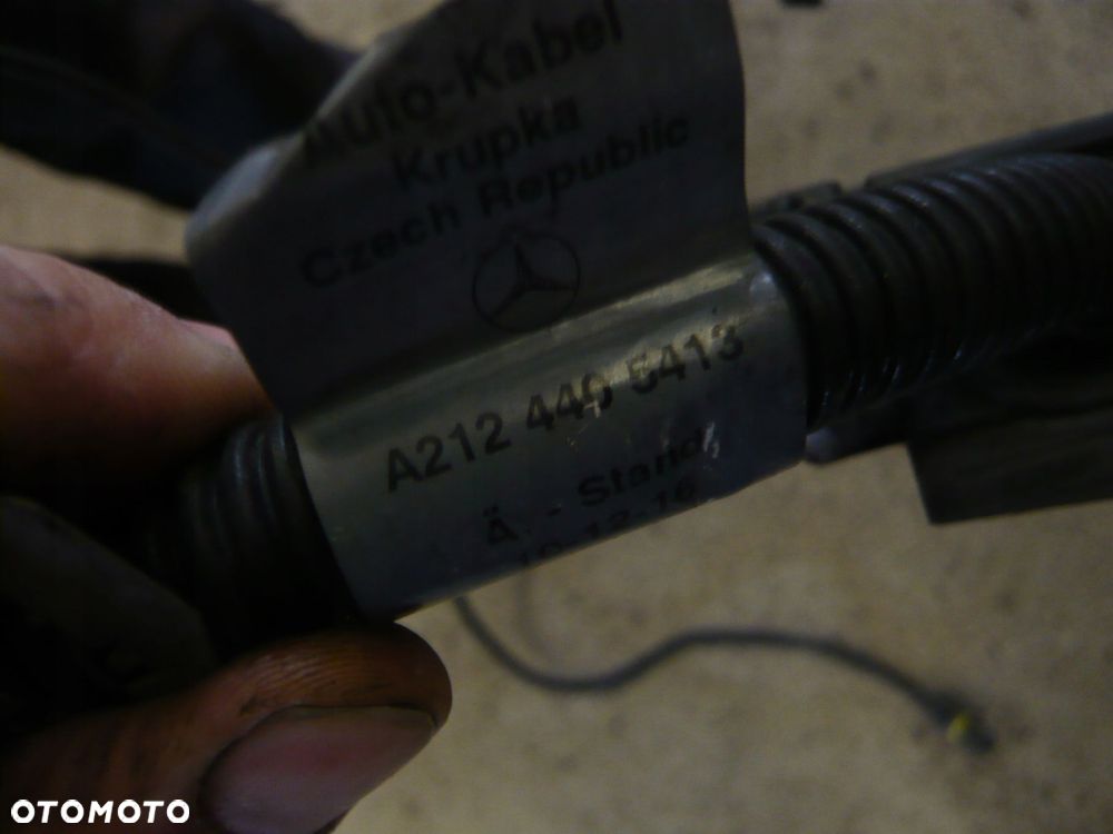 wiązka minusowa a2124405413 mercedes-benz w212 - 2
