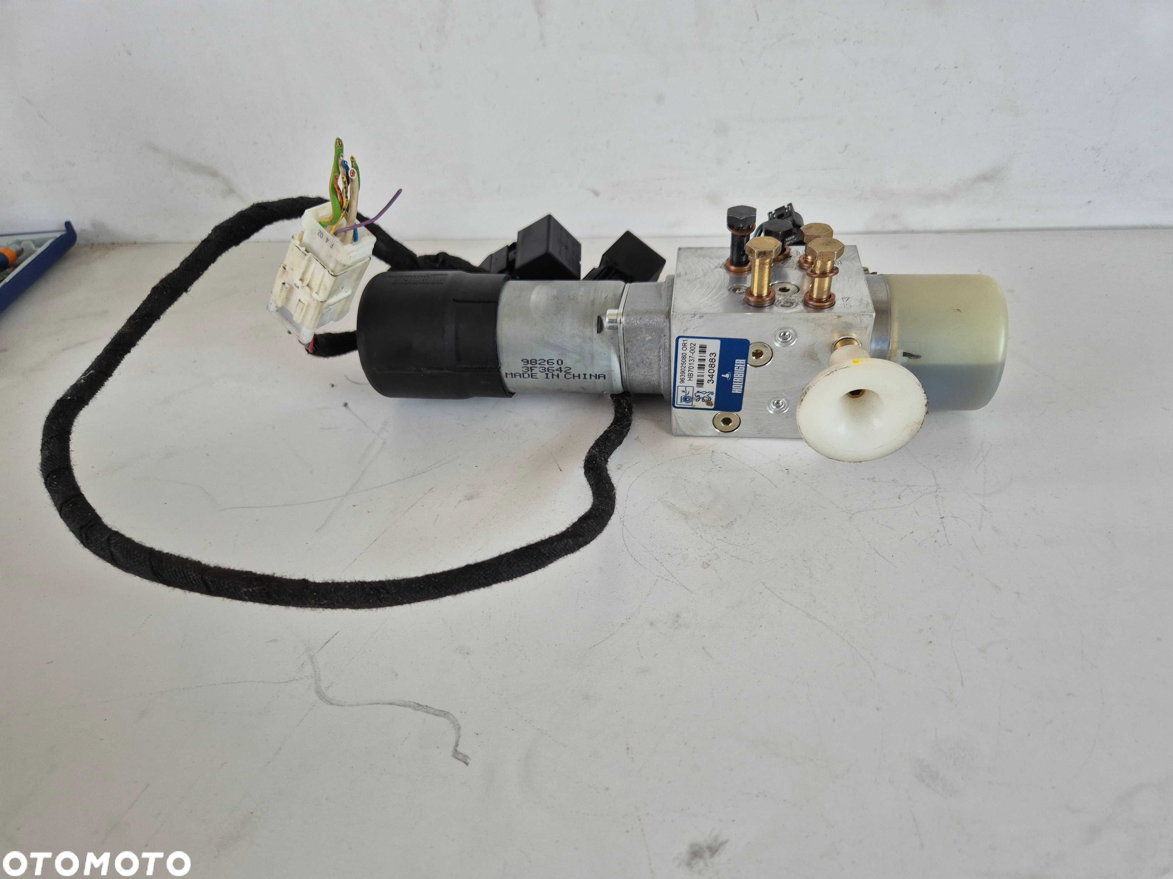peugeot 206 cc cabrio pompa hydrauliczna dachu - 5