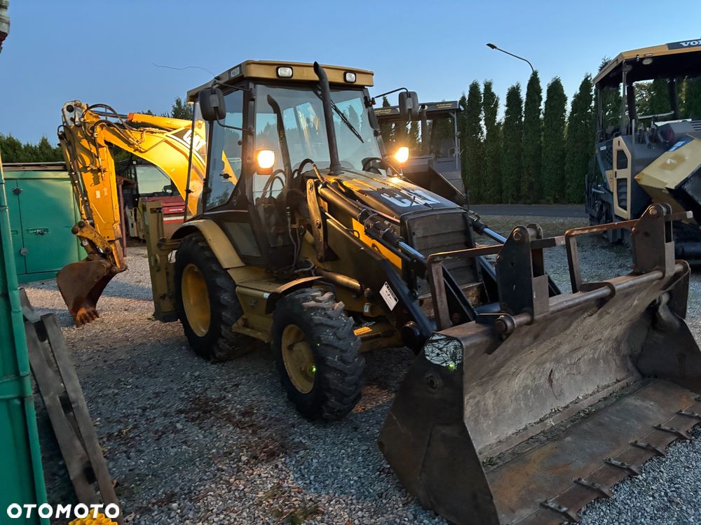 Caterpillar CAT 428C 2001r 4x4 perełka koparko ładowarka teleskop widły rekin