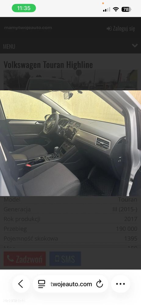 Volkswagen Touran 1.4 TSI BMT Highline DSG - 11