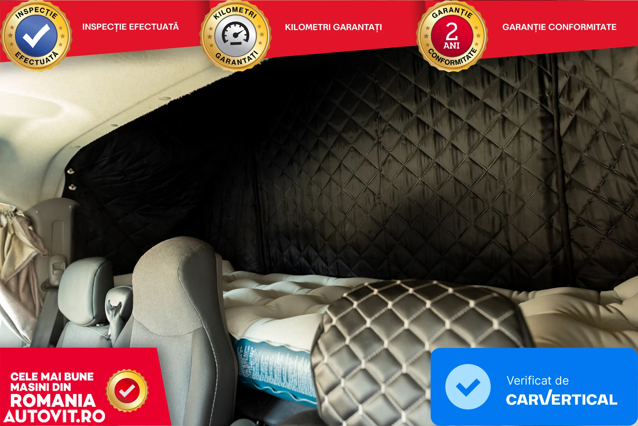 Renault Master L4H3 - Duba/Furgon - WEBASTO, STATIE RADIO, CABINA DE DORMIT, DRAPERII. - 15