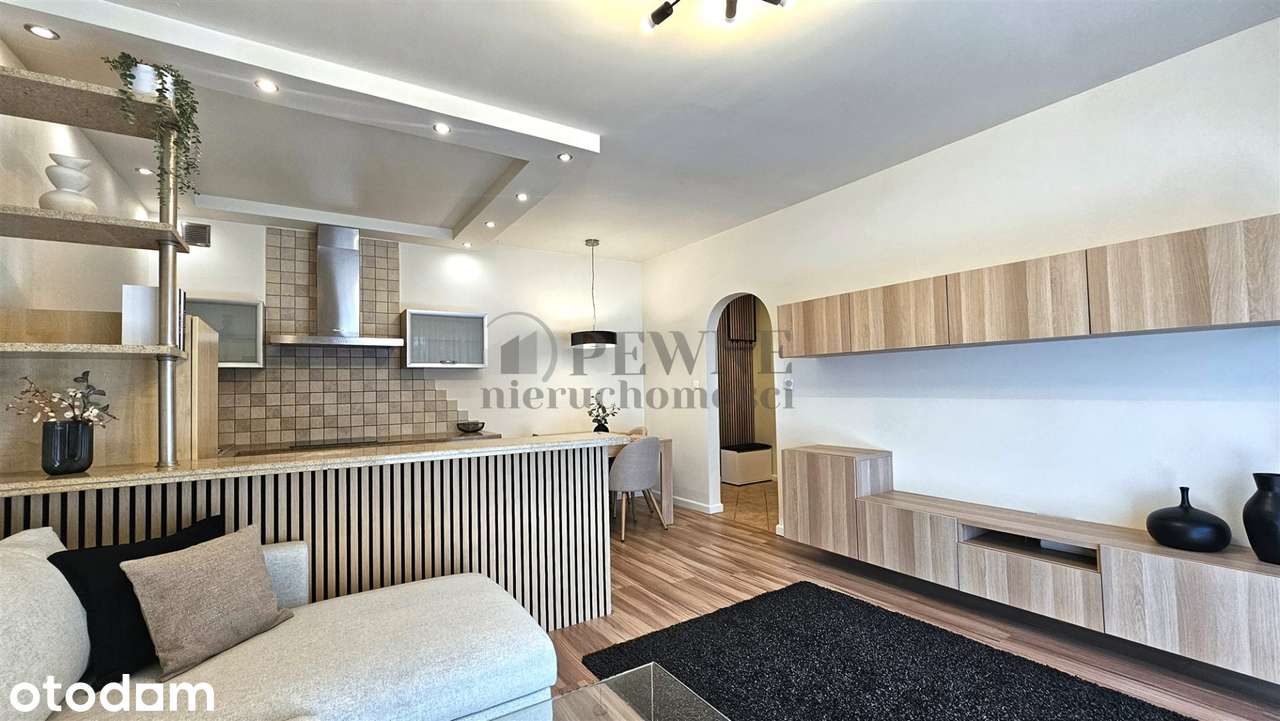 2 pokoje 46 m², garaż podziemny i komórka w cenie
