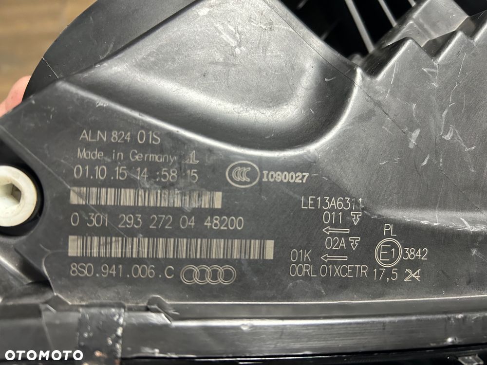AUDI TT 8S 14- LAMPA PRAWA PRZEDNIA 8S0941006C ORG - 3
