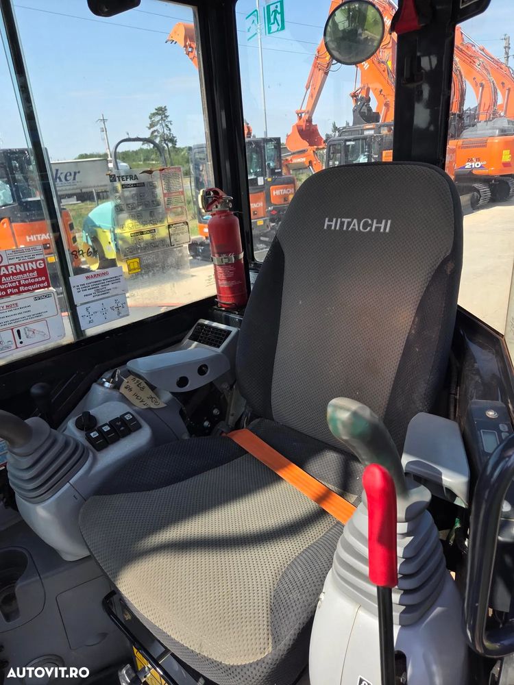 Hitachi ZX48U-6, 2023, 2.658t, 5 TONE, CUPLA RAPIDA+3 CUPE NOI, inst picon pe brate, lama nivelare, ad sapare 4m, ridica 3t, latime 2m, antifurt, aer cond, produs in JAPONIA, posibilitate leasing 4 ani, PROMOTIE 39.500 EUR+tva - 28