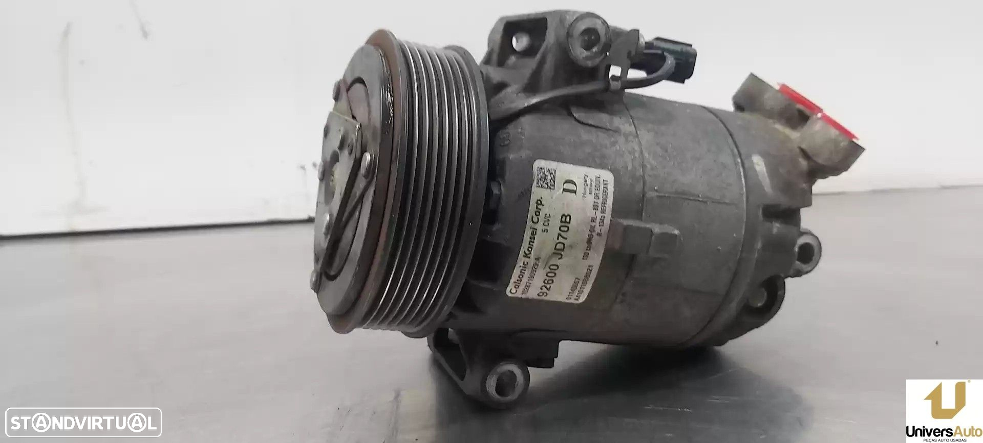COMPRESSOR AR CONDICIONADO NISSAN QASHQAI / QASHQAI +2 I 2007 -92600JD70B - 2