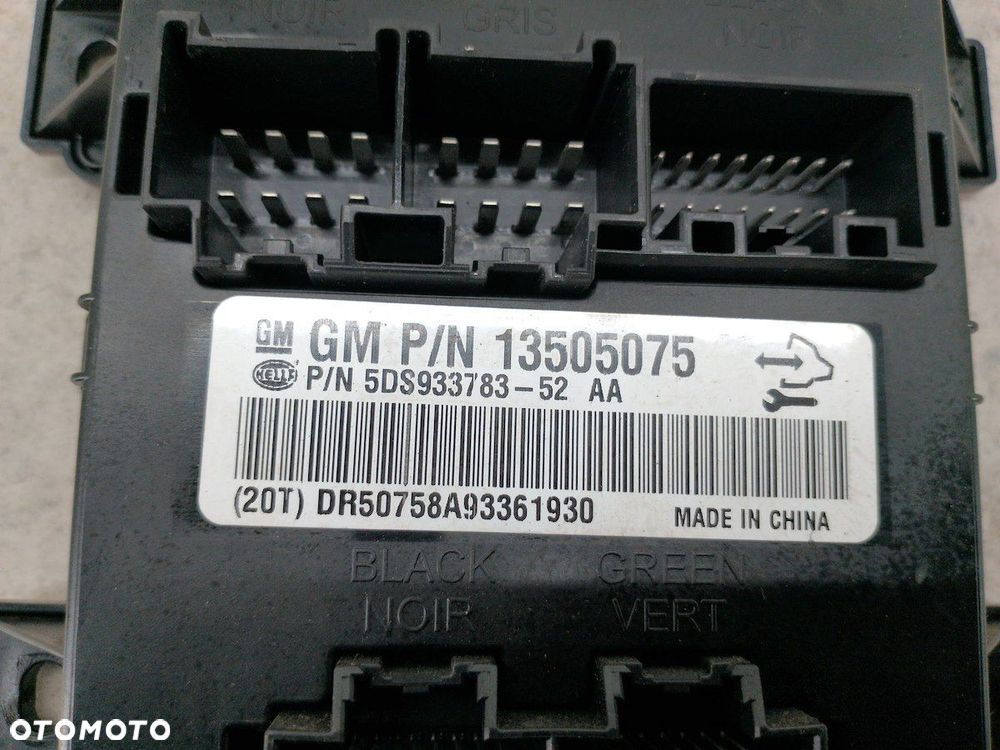 MODUŁ FOTELA OPEL INSIGNIA A 13505075 2.0 CDTI - 2