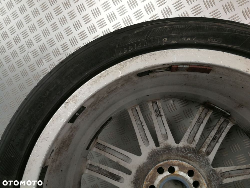 255/40R19 96V DUNLOP koło felga aluminiowa 19x8 5X112 19" ET45 VW PHAETON - 12
