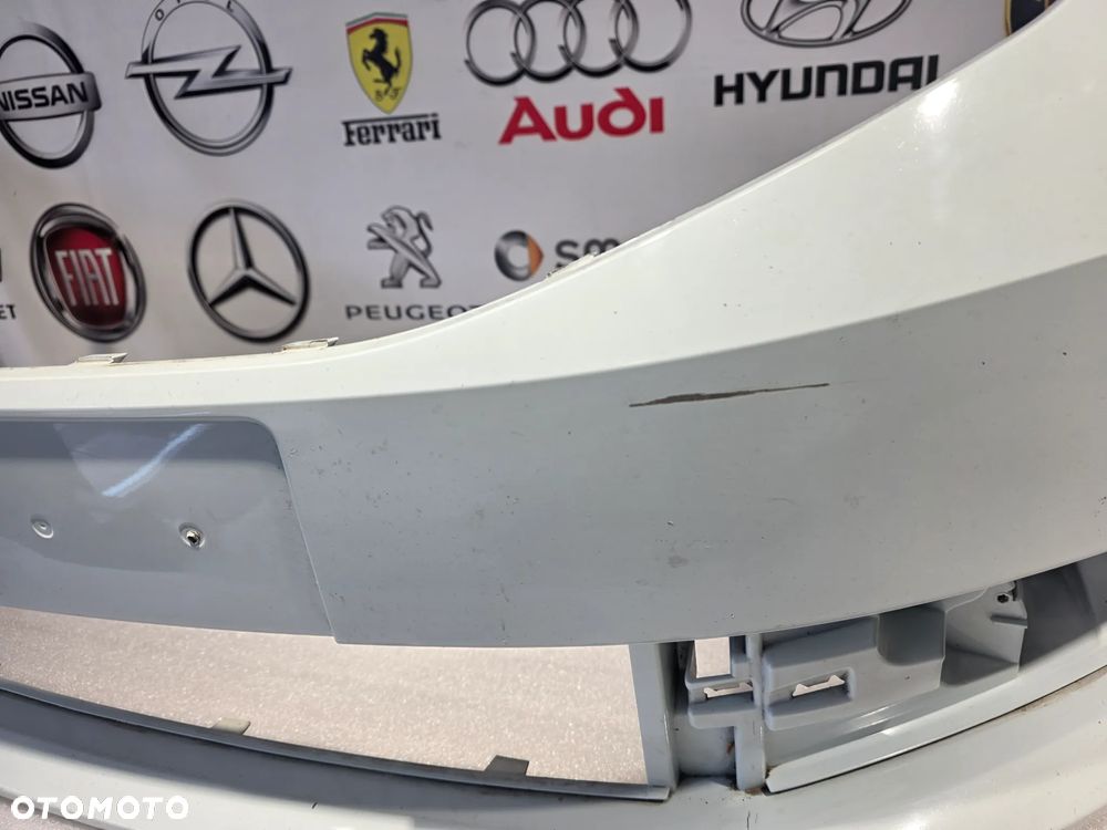 SKODA OCTAVIA 3 III LIFT 16- 5E0 ŁADNY ZDERZAK PRZEDNI PRZÓD NA SPRYSKI I BEZ PDC KOLOR BIAŁY NR 5E0807221N NR AUKCJI NZ2117 - 19