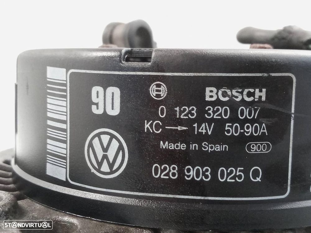 ALTERNADOR VOLKSWAGEN POLO 1996 - 4