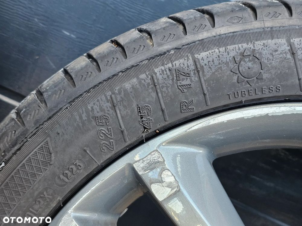 KOŁA FELGI ALUMINIOWE OPONY OPEL VECTRA C ASTRA H ZAFIRA B SIGNUM 17" 5x110 ET41 225/45/17 - 16