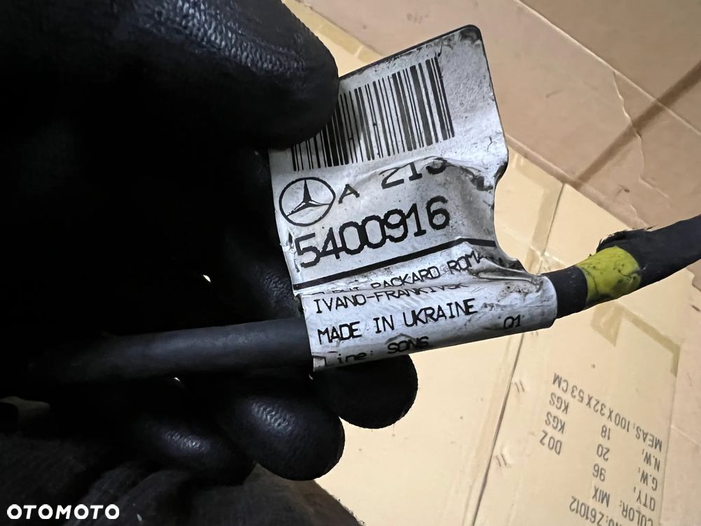 Sonda lambda czujnik NOX Mercedes E-Klasa W213 3.0 CDI A0009058511 A2135400916 - 6