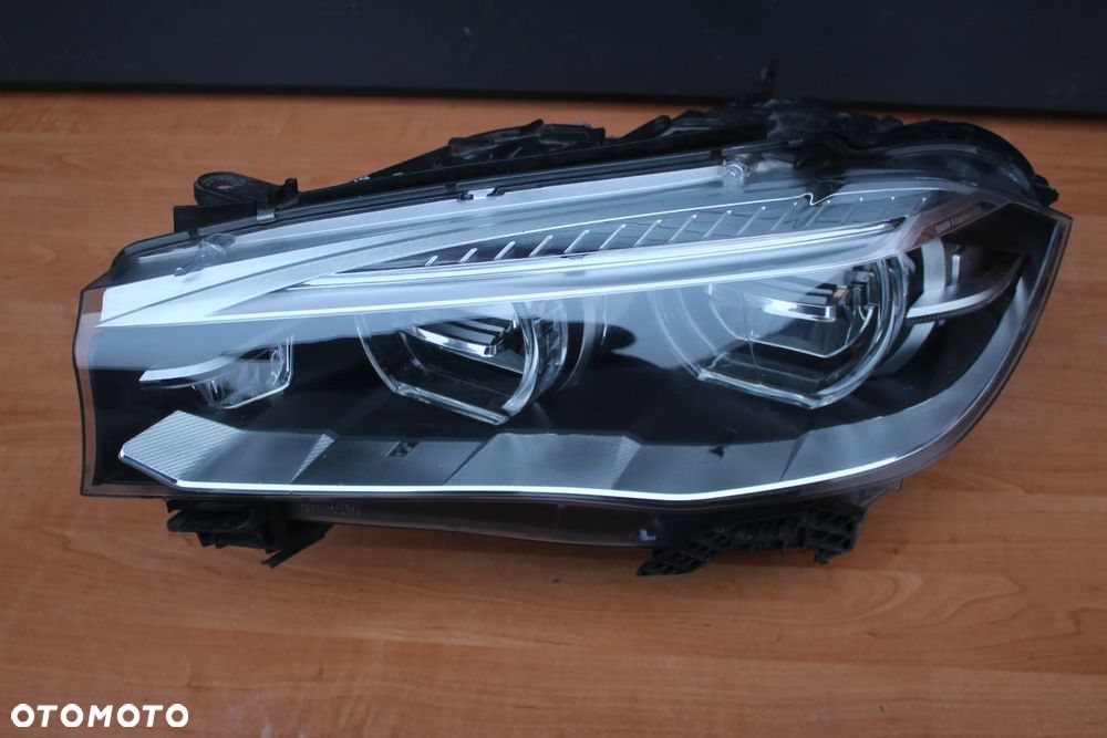 LAMPA LEWY PRZÓD PRZEDNIA LEWA ADAPTIVE LED BMW X5 F15 X6 F16 KOMPLETNA EUROPA ŁADNA ORYGINAŁ