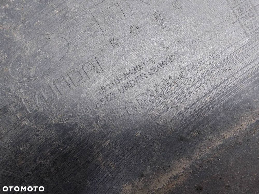 OSŁONA SILNIKA DOLNA HYUNDAI I30 I 1.6 CRDI 29110-2H300 - 3