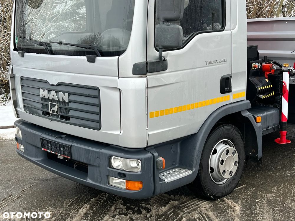 MAN MAN TGL 12-240 Kiper Wywrotka 4x2 Kran PALFINGER PK 12500 BARDZO DOBRY STAN - 14