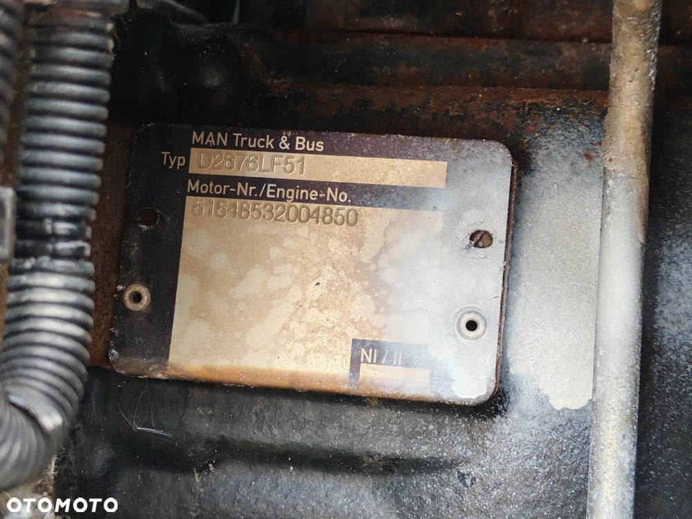 SILNIK KOMPLETNY MAN TGX TGA TGS D2676LF51 500KM EURO6 - 9