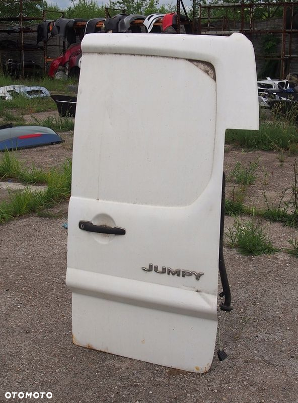DRZWI PRAWE TYŁ TYLNE SKRZYDŁOWE BIAŁE SCUDO / JUMPY EXPERT (2007-2012) - 2