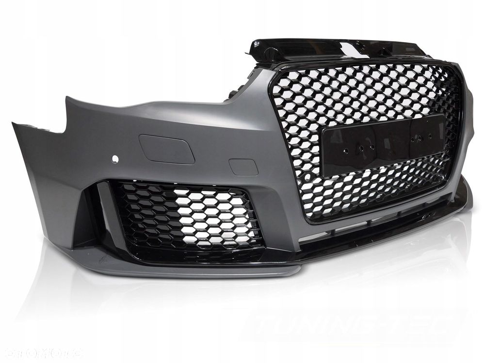 Zderzak przod Grill Kratki Tuning R S 3 Line look Audi A3 8V 8V0 2012-2016 - 1