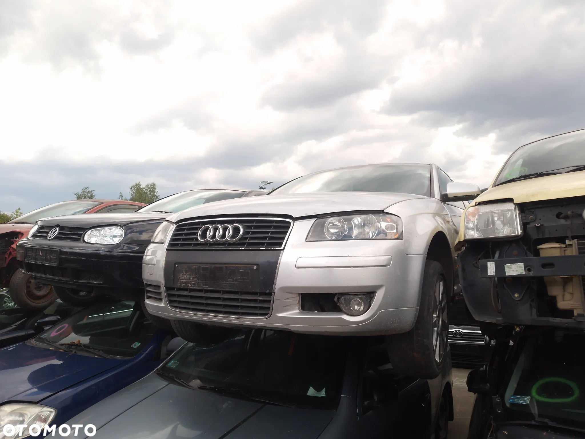 AUDI A3 8P 03-08 2.0 TDI BKD LY7W  BOCZEK DRZWI PRAWY LEWY - 2