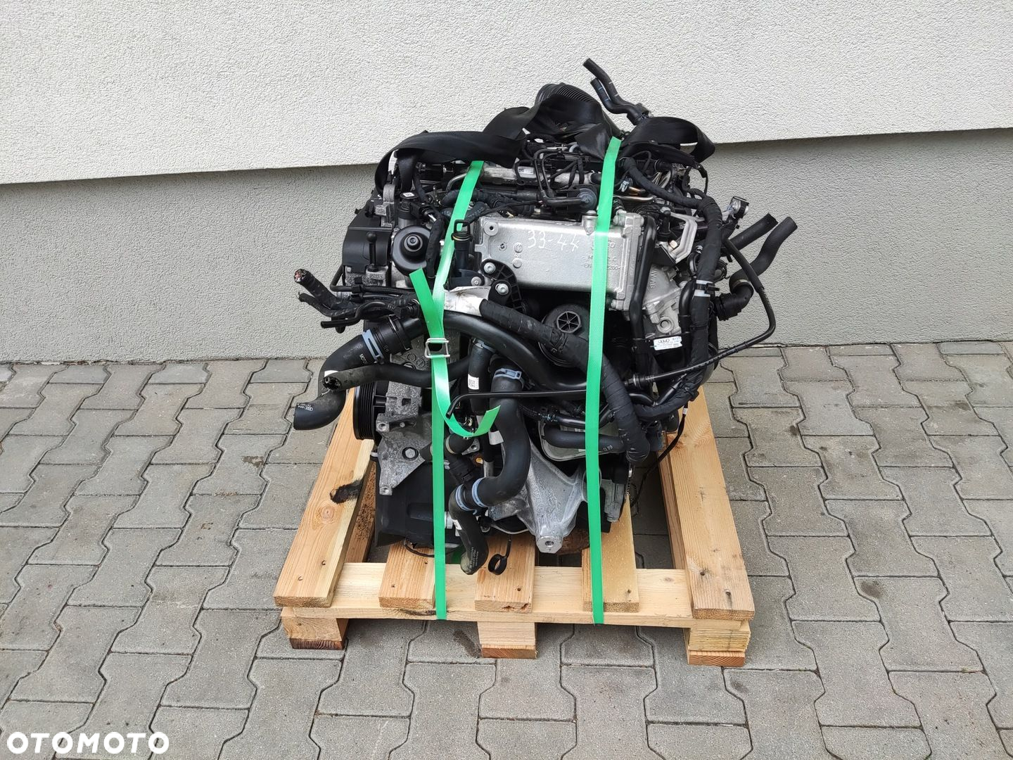 SILNIK KOMPLETNY WTRYSKIWACZE TURBINA AUDI Q5 II 80A 2.0 TDI DEU 2016-2020 - 4