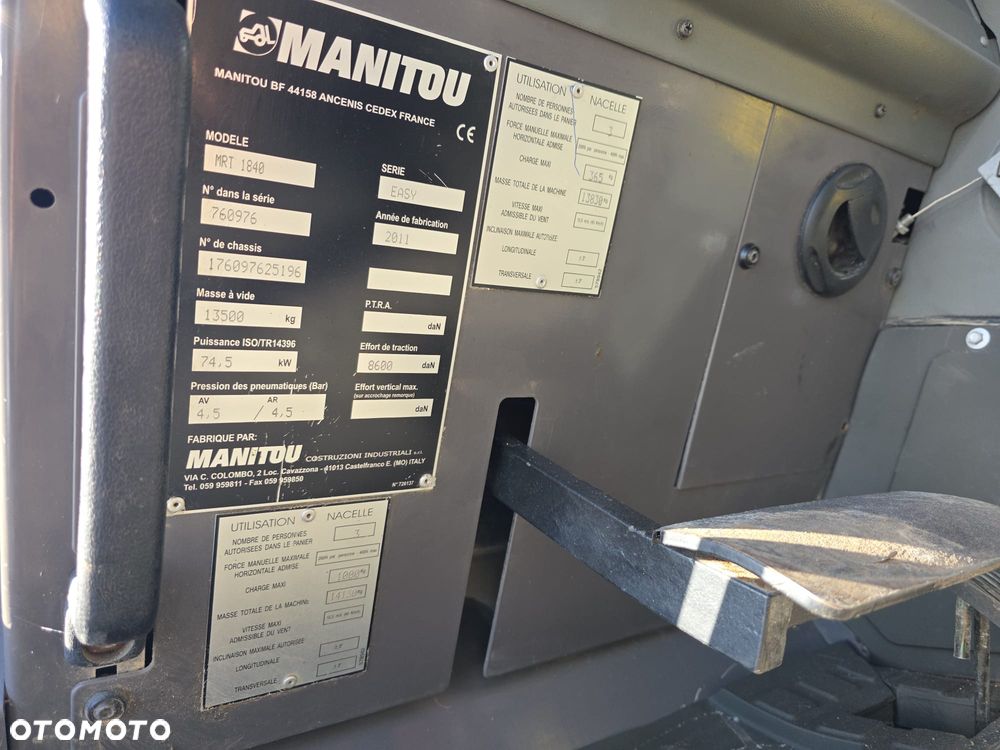 Manitou MRT 1840 R440 - 10