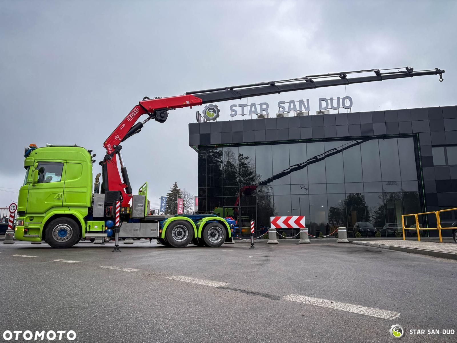 Scania R520 6x2 Fassi F485 HDS Żuraw Wciągarka Euro 6 - 8