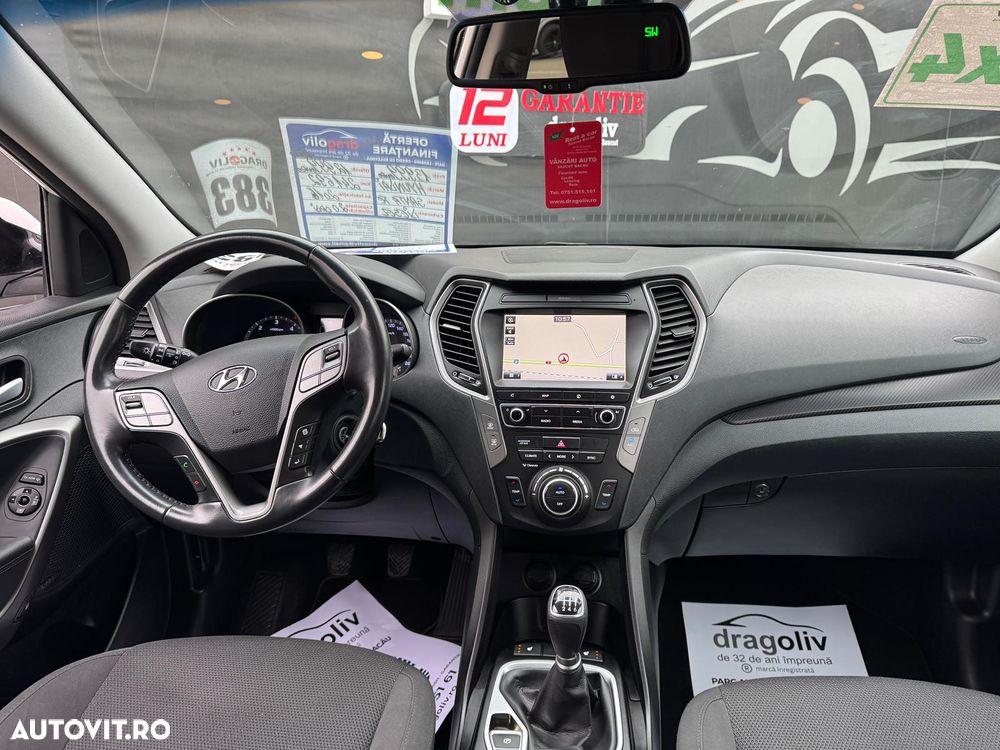 Hyundai Santa Fe blue 2.0 CRDI 4WD Premium - 14