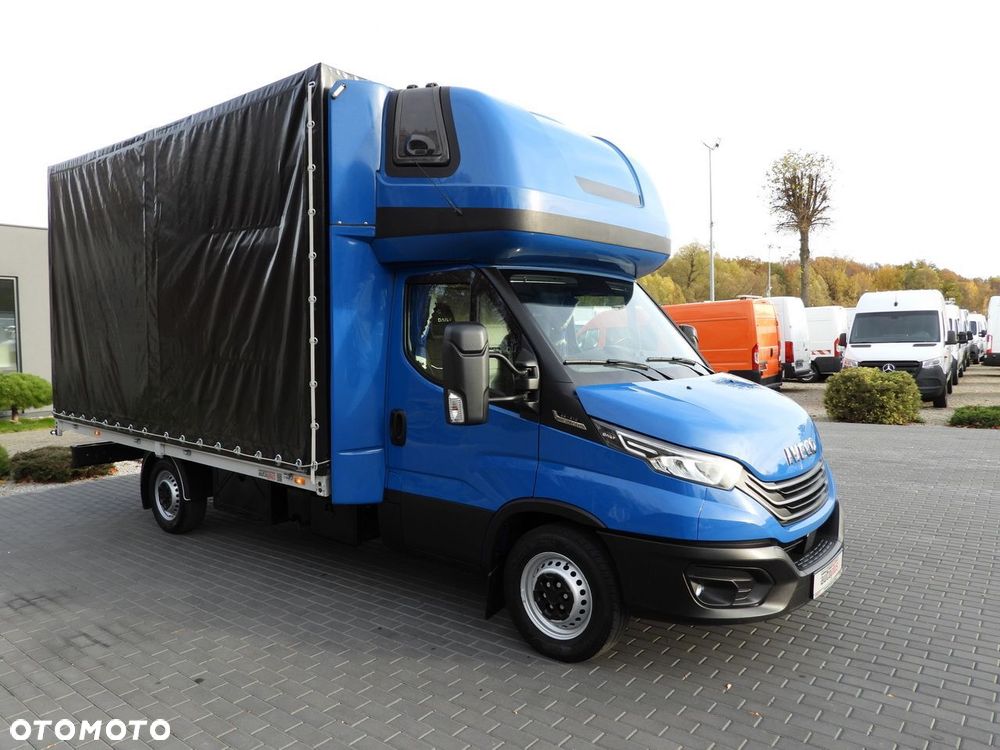 Iveco DAILY 35S21 PLANDEKA 10 PALET WEBASTO TEMPOMAT NAWIGACJA LEDY AUTOMAT HI-MATIC KLIMATYZACJA  210KM - 5