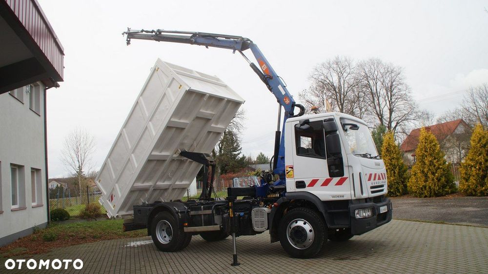 Iveco Euro Cargo 140E22K 6-cyl * DMC14T * Hds PM 8 4.2T * Przebieg 145oooKm * Mocny Kipper * Blokada Mostu * Wywrotka * Wywrot ***IMPORT*** - 14