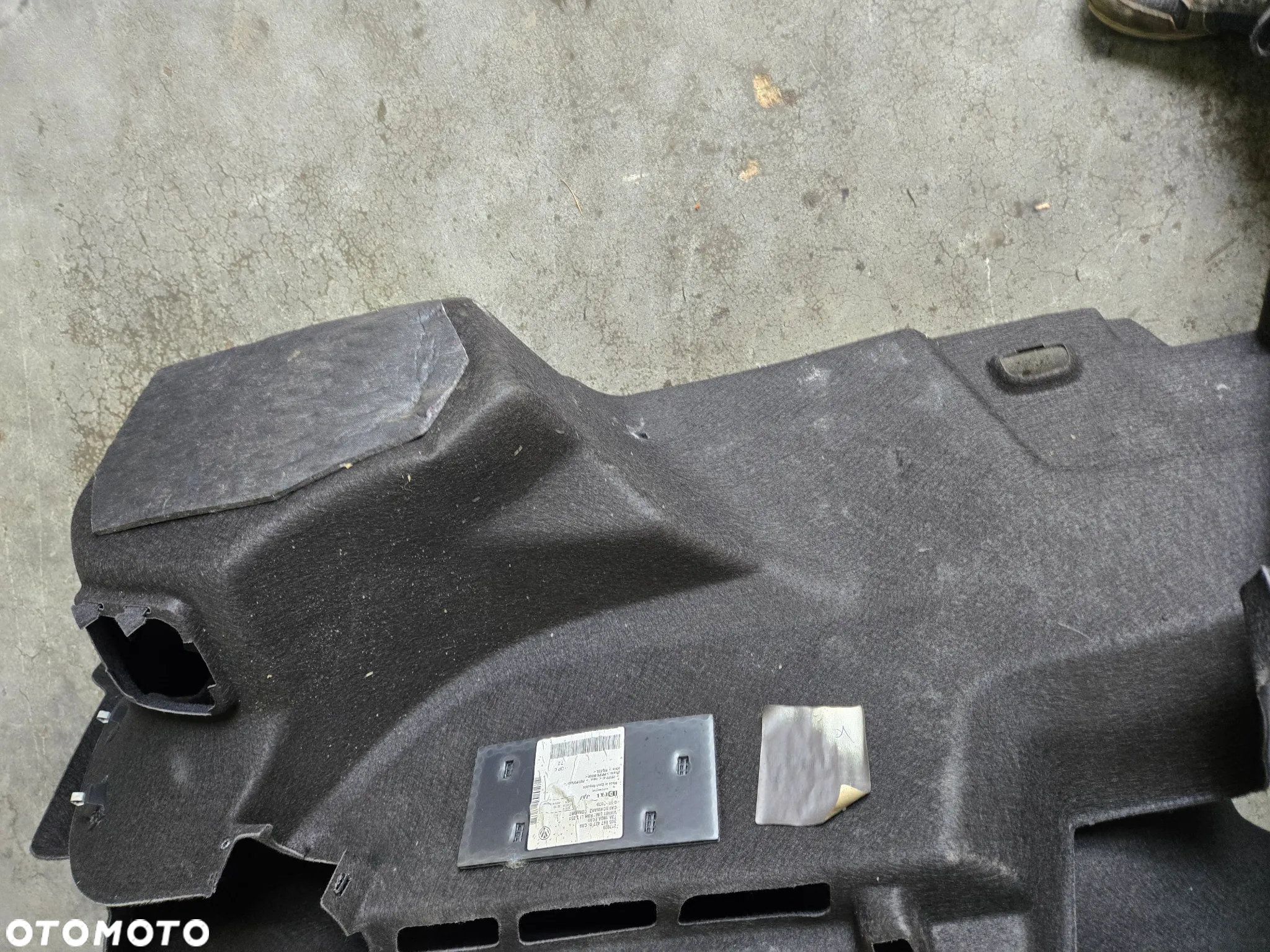 TAPICERKA BOCZEK BAGAŻNIKA PRAWY LUB LEWY DO VW PASSAT B8 SEDAN - 6