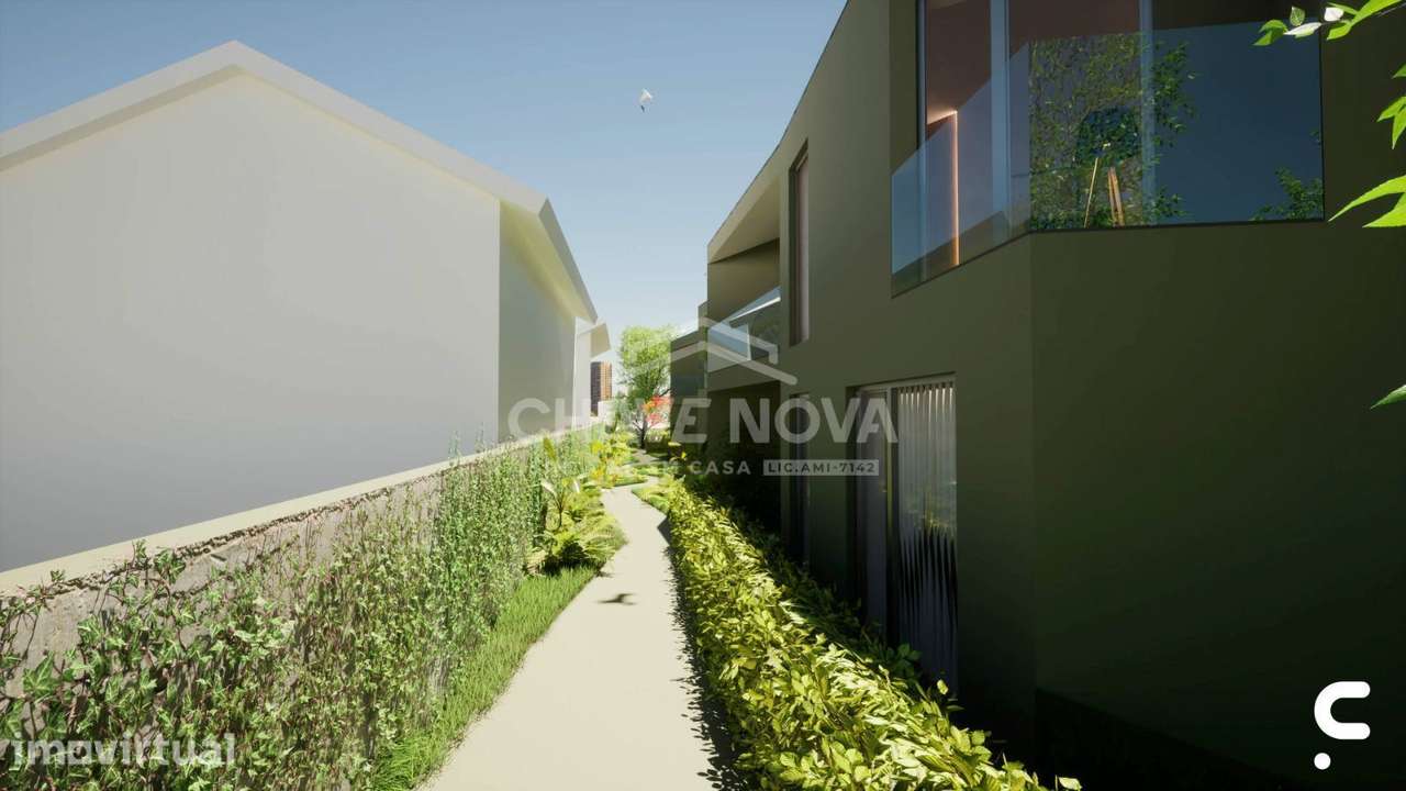 Moradia em Banda de Luxo V3+1 em Canidelo (200m da Praia Salgueiros) - Grande imagem: 5/25