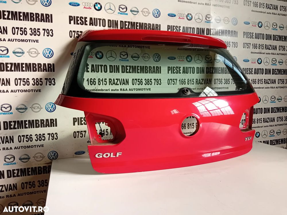 Haion Cu Luneta Vw Golf 6 VI Hatchback An 2008-2013 Intact - 6