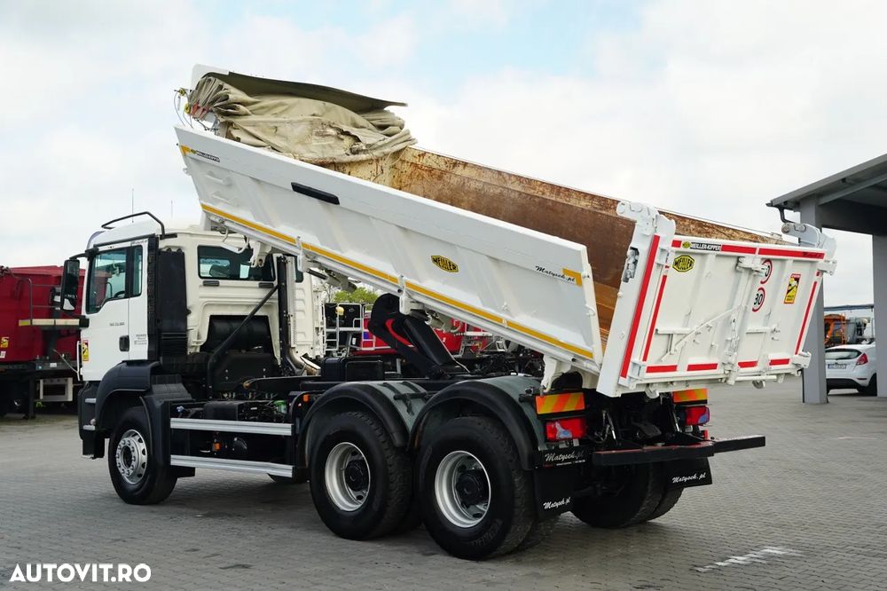 MAN TGS 33.360 / 6x4 / BASCULATOR / HIDRODECKER / MEILLER KIPPER / BORDMATIC / AUTOMAT / EURO 5 - 3