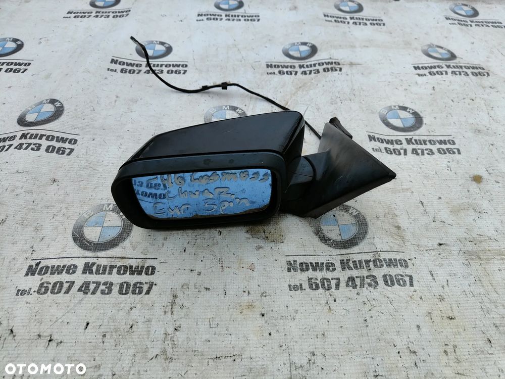BMW E46 sedan kombi Lusterko lewe Cosmosschwarz 5 pinów Europa - 1